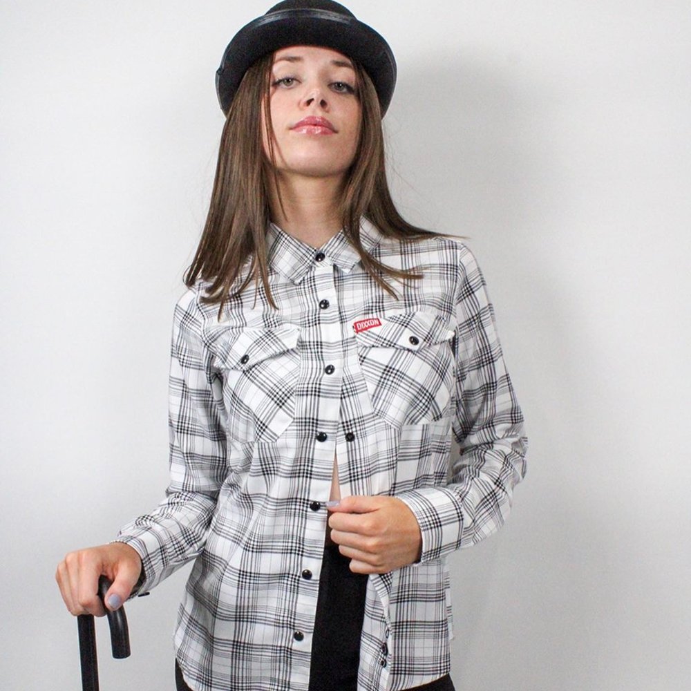 DIXXON FLANNEL THE CHAPLIN XL WOMENS